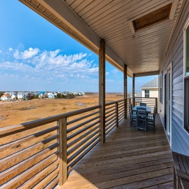 Upper Deck off Kitchen/Living Room