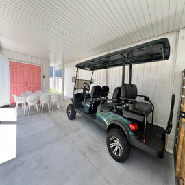 The Longboard Lodge-Golf Cart Available for Rent through owner