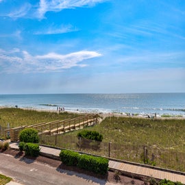 By The Kure Beach Pier-View